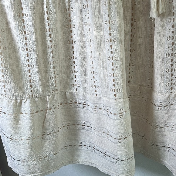 Cato Boho Midi Tiered Skirt Size 22 24 - Picture 2 of 5